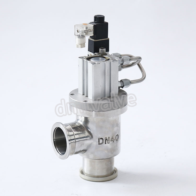 氣動(dòng)高真空擋板閥以電磁做換向來改變氣路方向